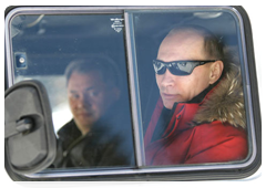 Визит Владимира Путина в Хакасию