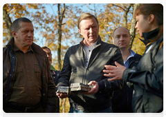 Chief of Staff of the Presidential Executive Office Sergei Ivanov visited the Leopards’ Land national park in Primorye Territory