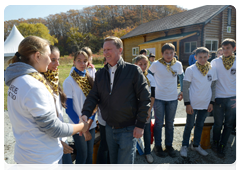 Chief of Staff of the Presidential Executive Office Sergei Ivanov visited the Leopards’ Land national park in Primorye Territory