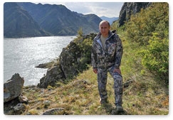 Vladimir Putin visits Sayano-Shushensky Nature Reserve