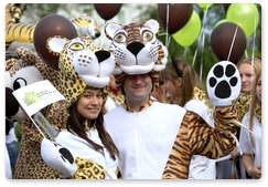 Amur Tiger Day to be marked in Ussuriysk for the first time