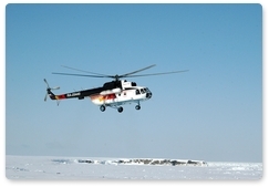 Aerial surveys conducted near Vaygach Island in Kara and Barents seas