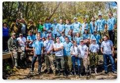Студенческий отряд «Тигр» завершил экологическую вахту в Сихотэ-Алинском заповеднике