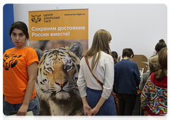 Tiger workshops for children at the RGS festival
