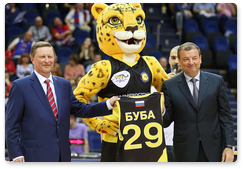 Leopard takes Nizhny Novgorod basketball player’s name
