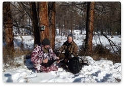 Winter count in Pozarym Nature Sanctuary
