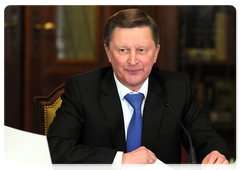 Sergei Ivanov, Chief of Staff of the Presidential Executive Office, at the Far Eastern Leopards Supervisory Board meeting
