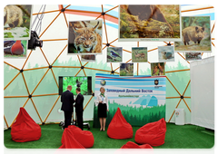 The Environment Ministry’s display