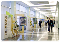 Открытие выставки «Экосокровища России» состоялось в Госдуме 11 января 2017 года