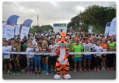 Charity run to support rare wild cats takes place in Vladivostok