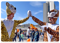 Tiger Day in Vladivostok. Photo  by Land of the Leopard’s press service