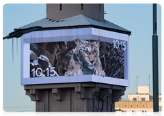 An interactive exhibition featuring the snow leopard opens at the Moscow Zoo